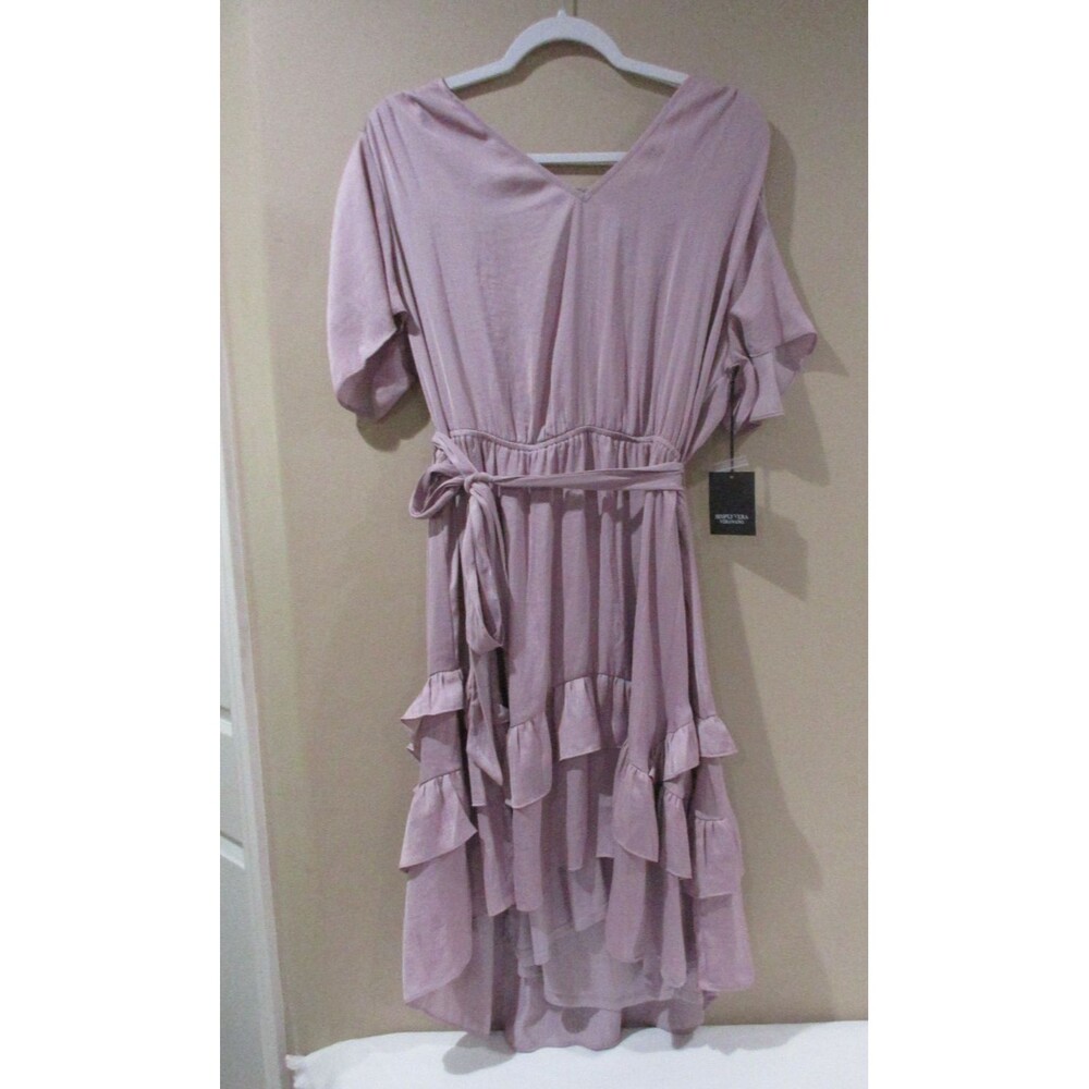 NWT Simply Vera Vera Wang July Ballet Bar XL Orchid Purple Knee Length MSRP 58.0